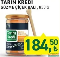 TARIM KREDİ SÜZME ÇİÇEK BALI 850 G TARIM KREDİ SÜZME ÇİÇEK BALI 850 G